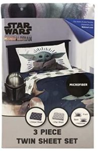 Jay Franco 3 Piece Twin Sheet Set Mandalorian