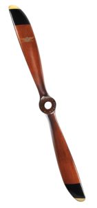 6 ft. Sopwith Propeller - Handmade in Solid Wood Authentic Models AP159
