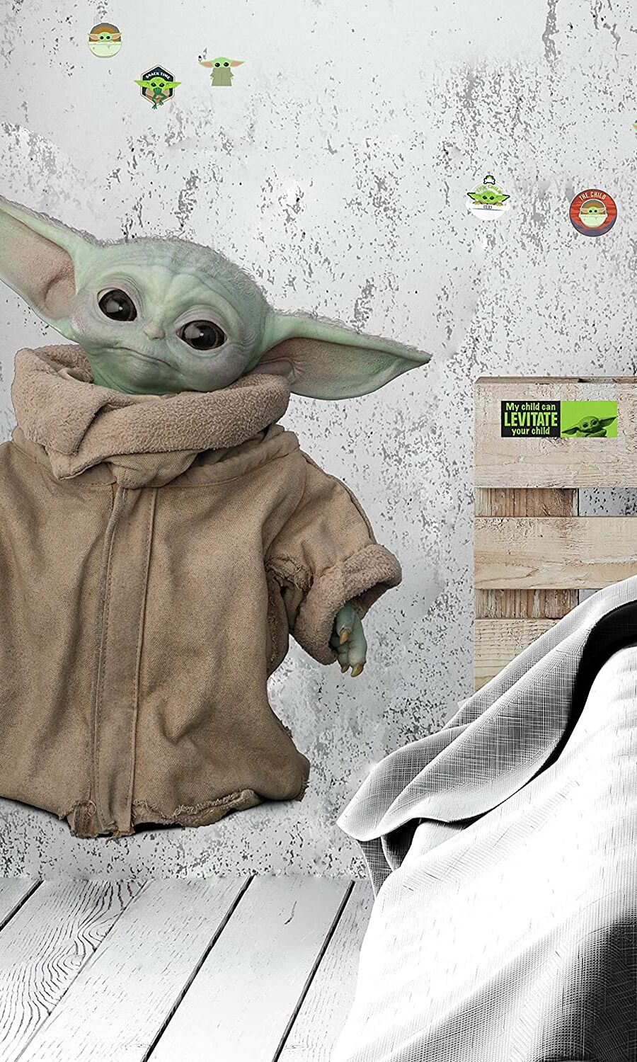 RoomMates Star Wars The Mandalorian: The Child Peel and Stick Giant Wall Decals
