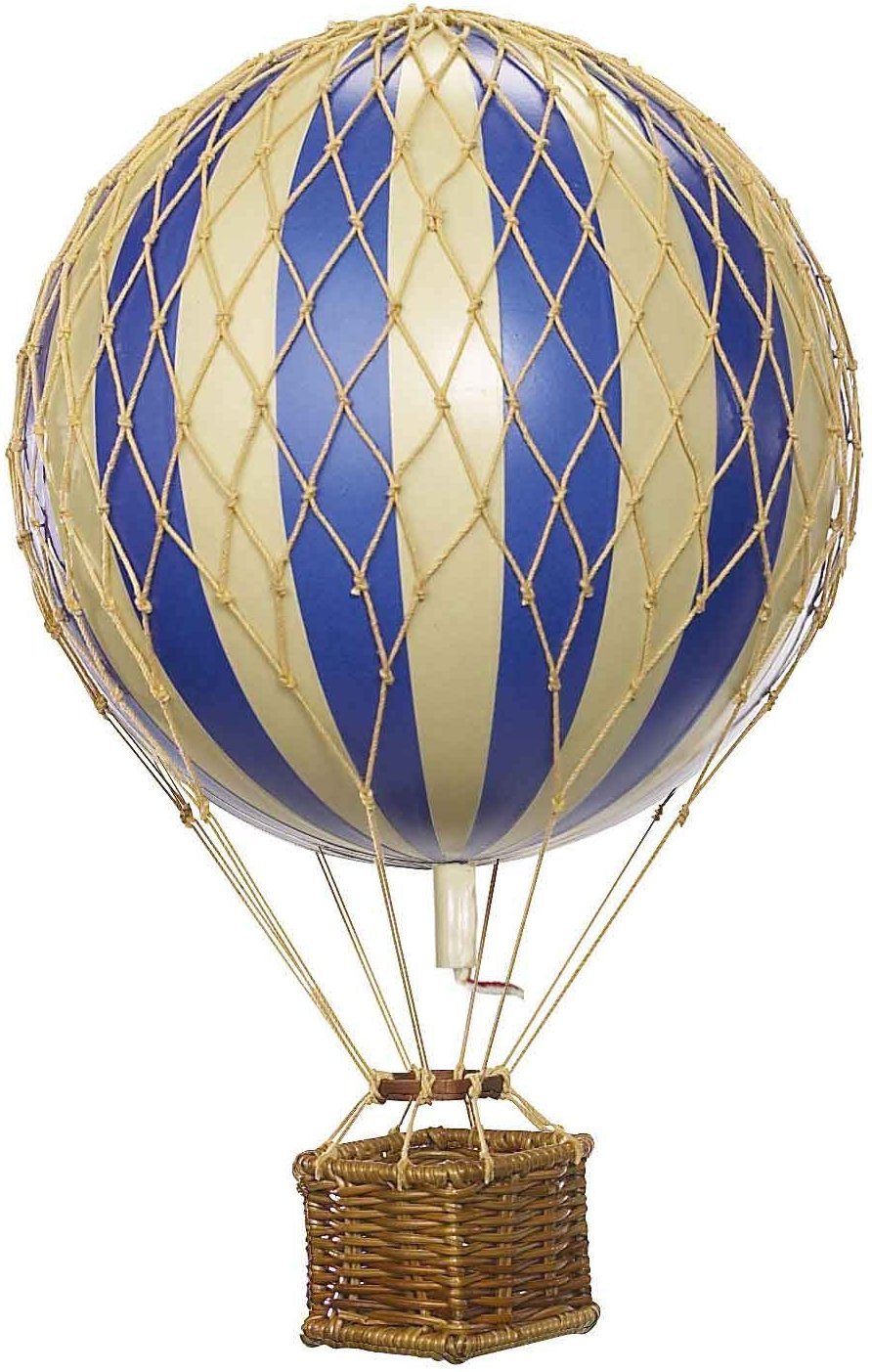 8cm Authentic Models Ballon Travels Light Blau 
