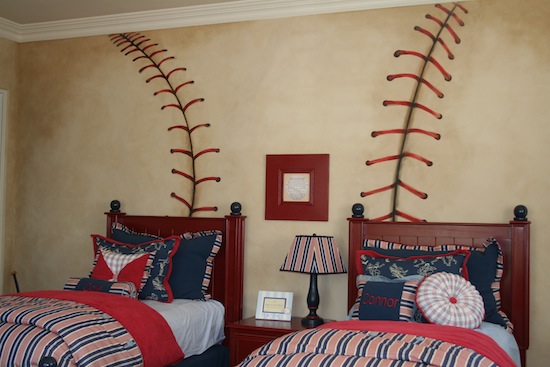 Kids Baseball Bedroom Decor