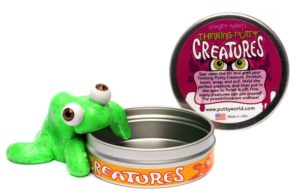 Crazy Aaron's Putty World Creature Green Putty