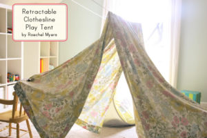 DIY Clothesline Play Tent