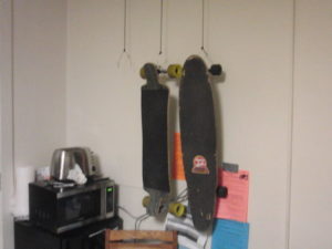 DIY Skateboard Rack