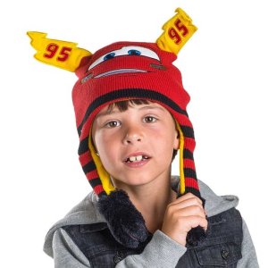 Disney Cars Lightning Mcqueen Red Flipeez Hat