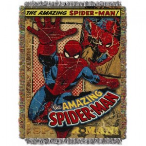 Entertainment Spiderman Vintage MTL Tapestry Throw