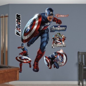 FATHEAD Captain America The First Avenger Graphic Wall Decor