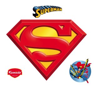 Fathead Superman Logo Wall Decal