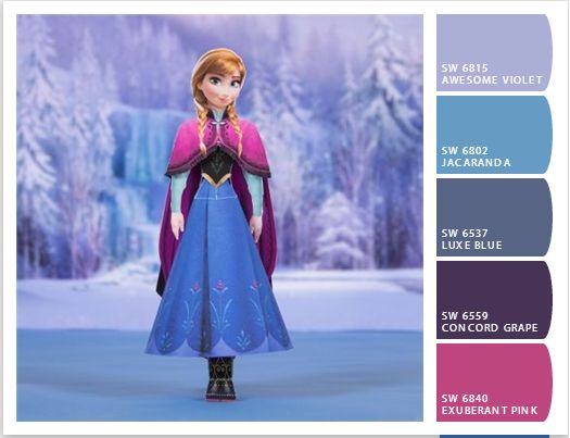 Frozon Color Palette