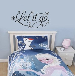 Let It Go Frozen Inspired Wall Decal Sticker