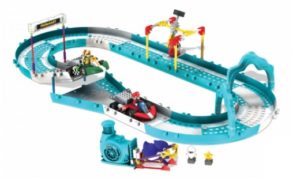 Mario and Bowsers Ice Race Building Set