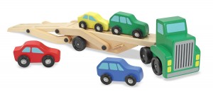 Melissa & Doug Car Carrier Down