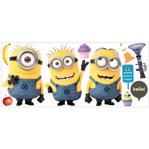 Minions Stacking Wall Decal