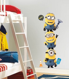 Minions stacking Wall decals