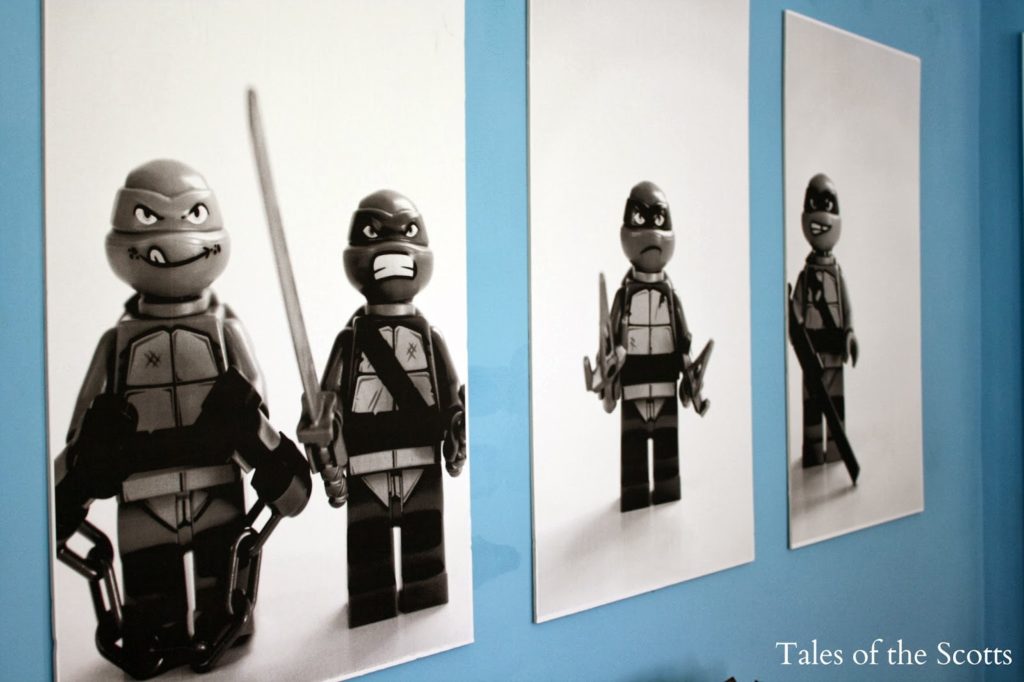 Ninja Turtle Room Makeover 13