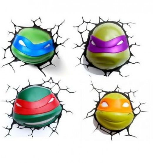 Ninja Turtles Leonardo 3D Deco Light