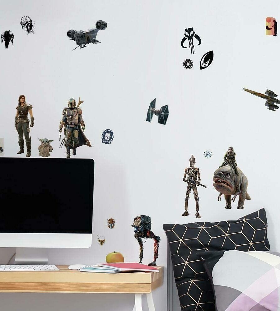 RoomMates Star Wars The Mandalorian Peel and Stick Wall Decals