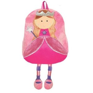 Sassafras KiddyBopBags Plush Princess Backpack