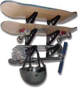 Skateboard Rack - 3 Boards