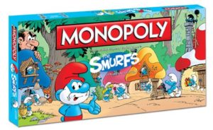 Smurfs Monopoly Board Game