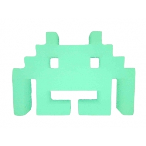 Space Invaders Glow In The Dark Shelf Decor