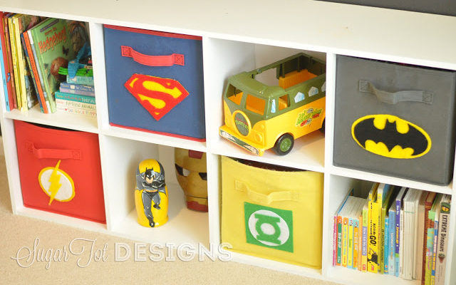 Super Cool Super Hero Storage!