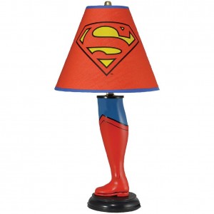 Superman DC Classic 20-Inch Leg Lamp