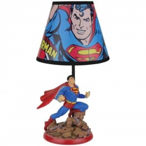 Superman Statue Lamp