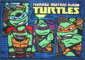 Teenage Mutant Ninja Turtles Area Rug