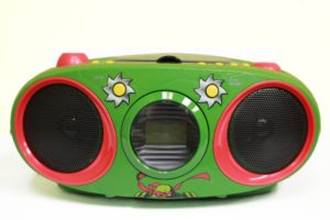 Teenage Mutant Ninja Turtles Boombox CD Player with Text Display