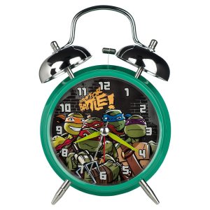 Teenage Mutant Ninja Turtles Twin Bell Alarm Clock