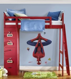 spiderman bunk bed